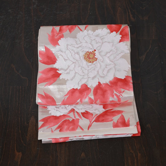 Japanese kimono sash belt (fukuroobi) 100% silk / B178