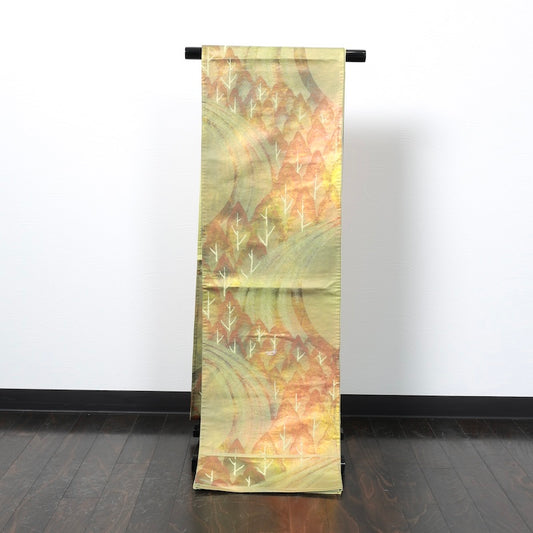 Japanese kimono sash belt (fukuroobi) 100% silk / B179