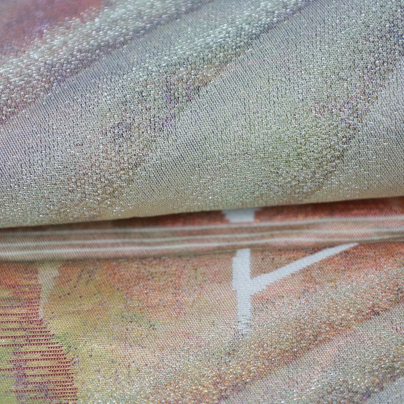 Japanese kimono sash belt (fukuroobi) 100% silk / B179