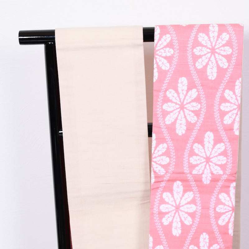 New yukata'obi sash belt (hanhaba-obi) /O037