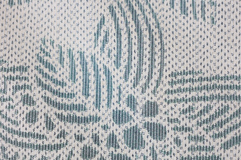 Japanese kimono used <Tsumugi> M-size silk 100% /B941