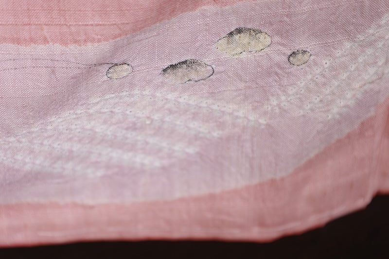 Japanese kimono Unused New <houmongi> L-size silk 100% /B937