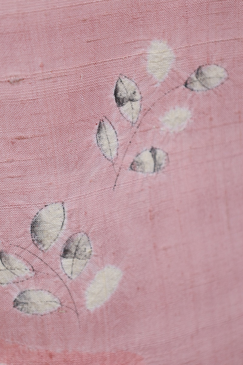 Japanese kimono Unused New <houmongi> L-size silk 100% /B937