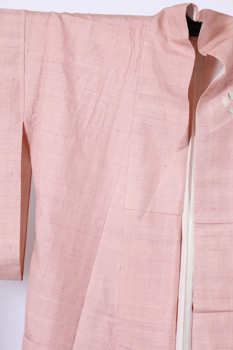 Japanese kimono Unused New <houmongi> L-size silk 100% /B937