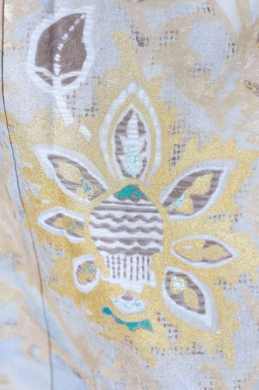 Japanese kimono New(Irotome) M-size 100% silk/K296