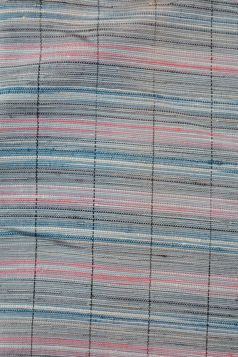 Japanese kimono used <Tsumugi> M-size silk 100% /B932
