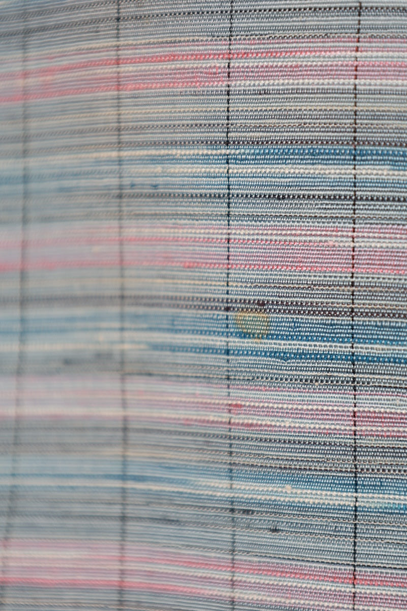 Japanese kimono used <Tsumugi> M-size silk 100% /B932