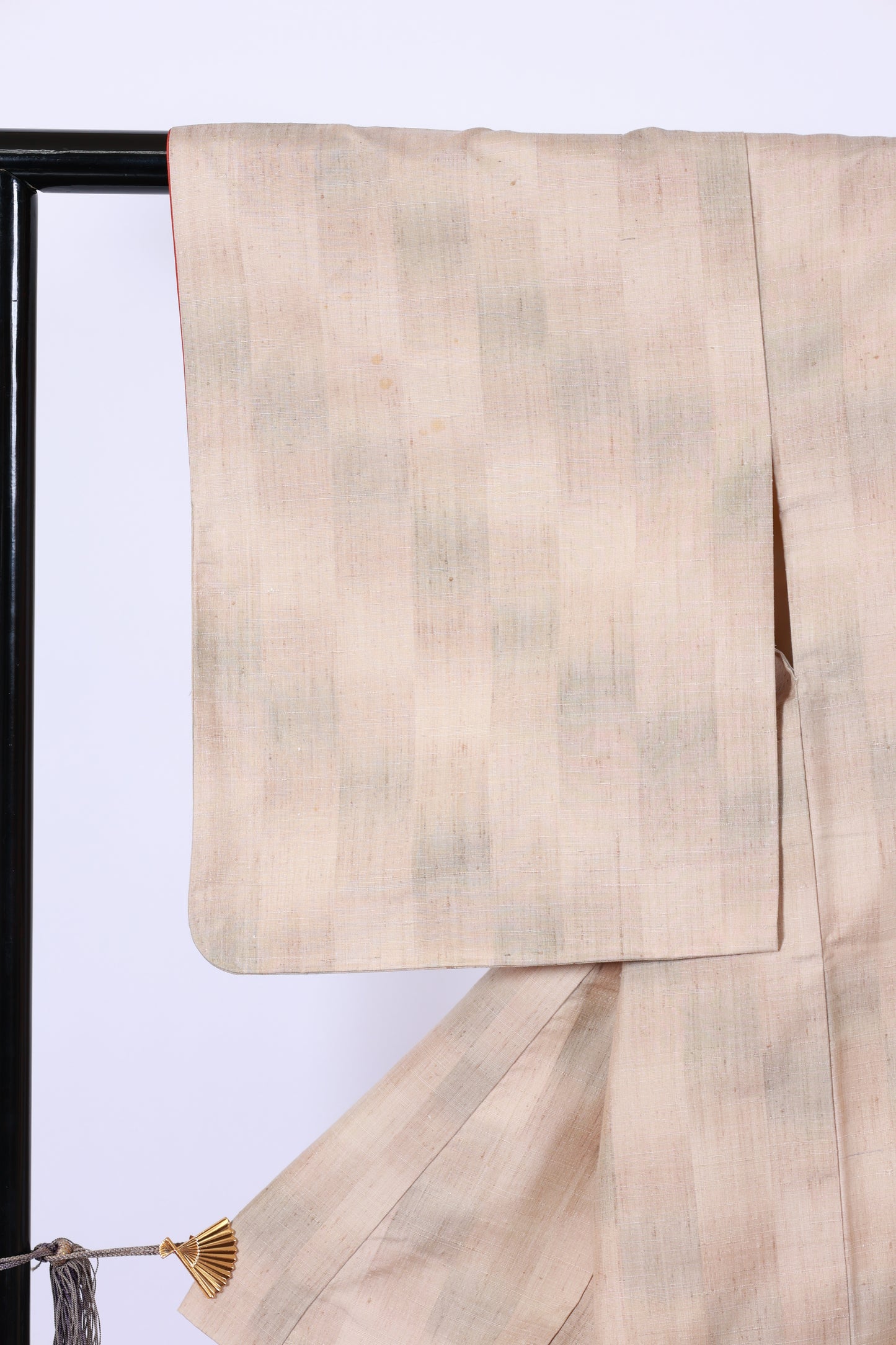 Japanese kimono used <houmongi> M-size silk 100% /B935