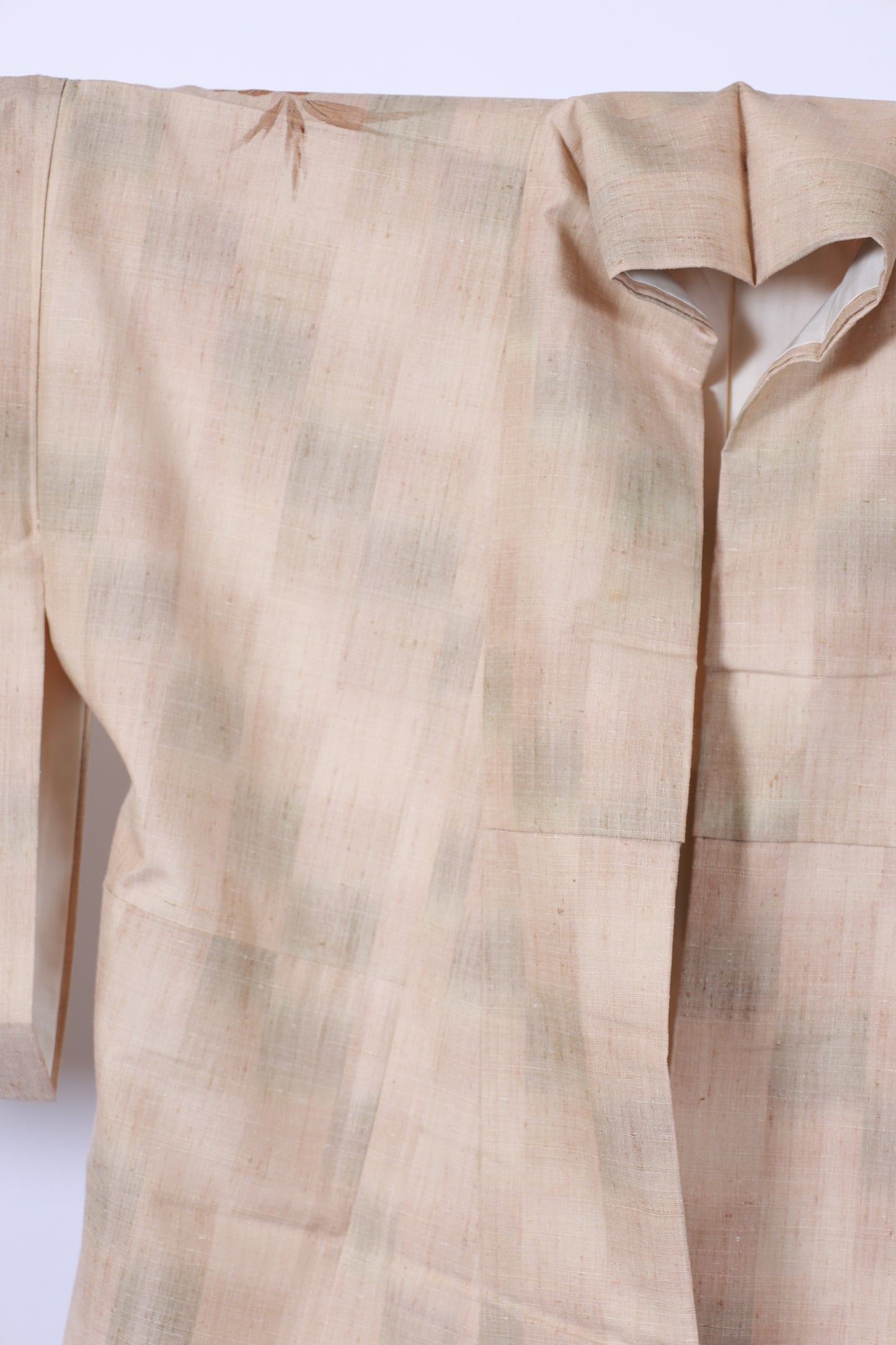 Japanese kimono used <houmongi> M-size silk 100% /B935