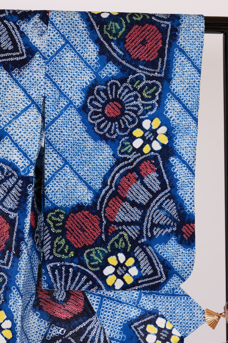 Japanese yukata used Ssize cotton /T492