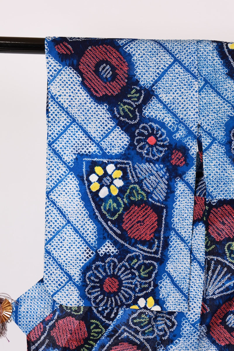Japanese yukata used Ssize cotton /T492