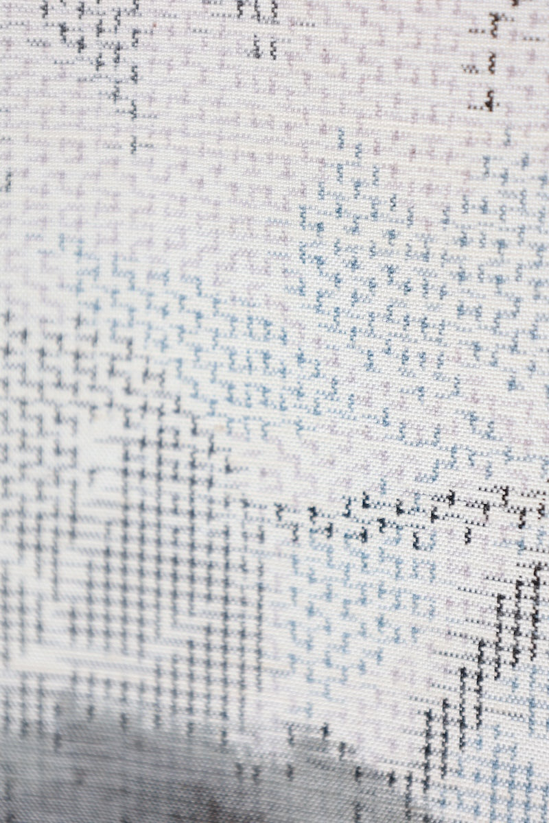 Japanese kimono used <Tsumugi> Msize silk 100% /T508