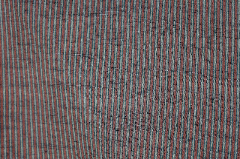 Japanese kimono used <Tsumugi> M-size silk 100% /B973