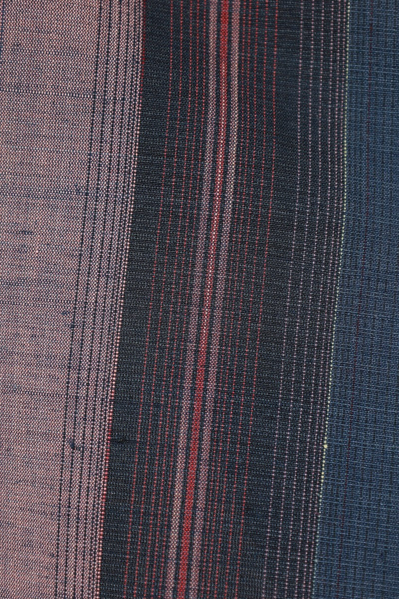 Japanese kimono used <Tsumugi> Msize silk 100% /T504