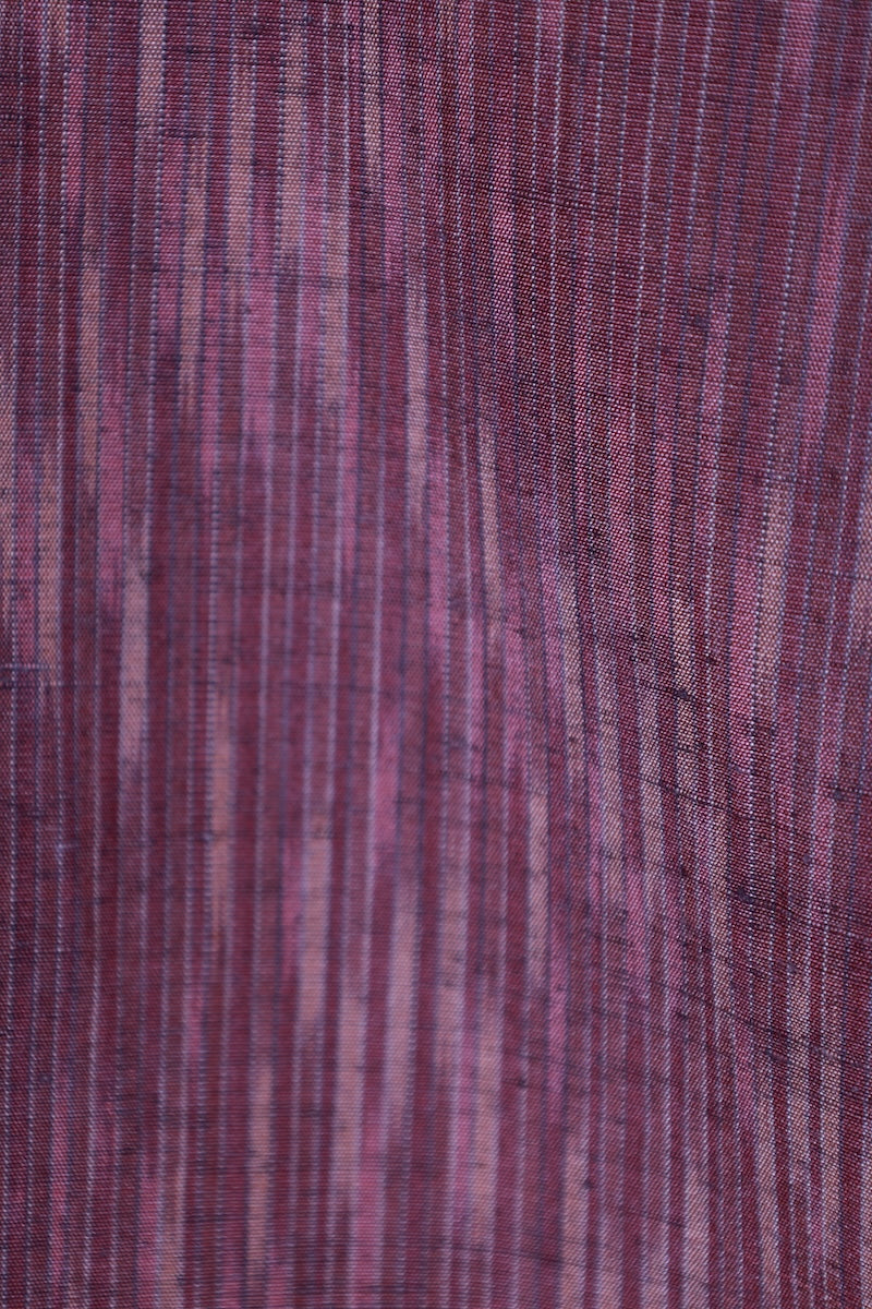 Japanese kimono used <Tsumugi> Msize silk 100% /T500