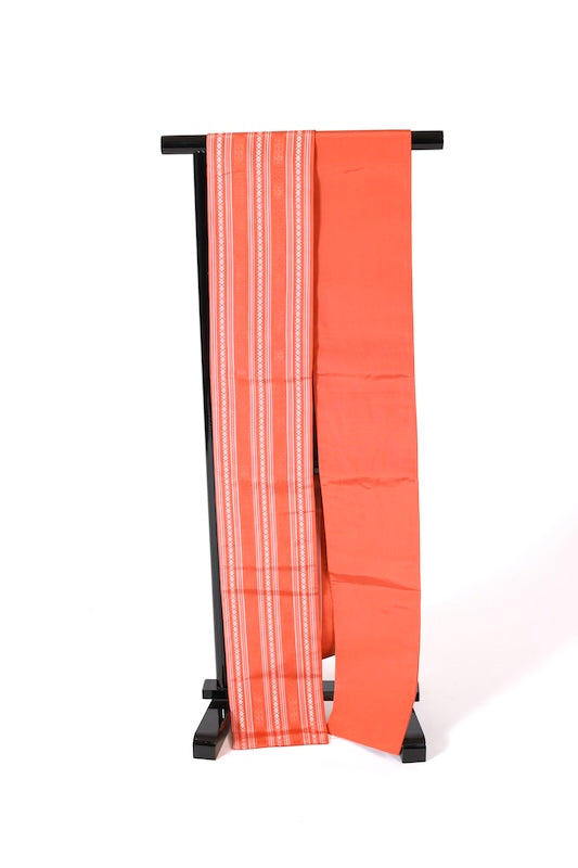 Japanese kimono sash belt (Hanhaba-obi) cotton / B224