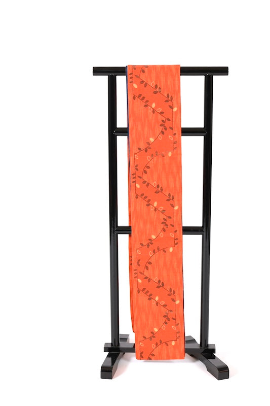 Japanese kimono sash belt (Hanhaba-obi) polyester / B221