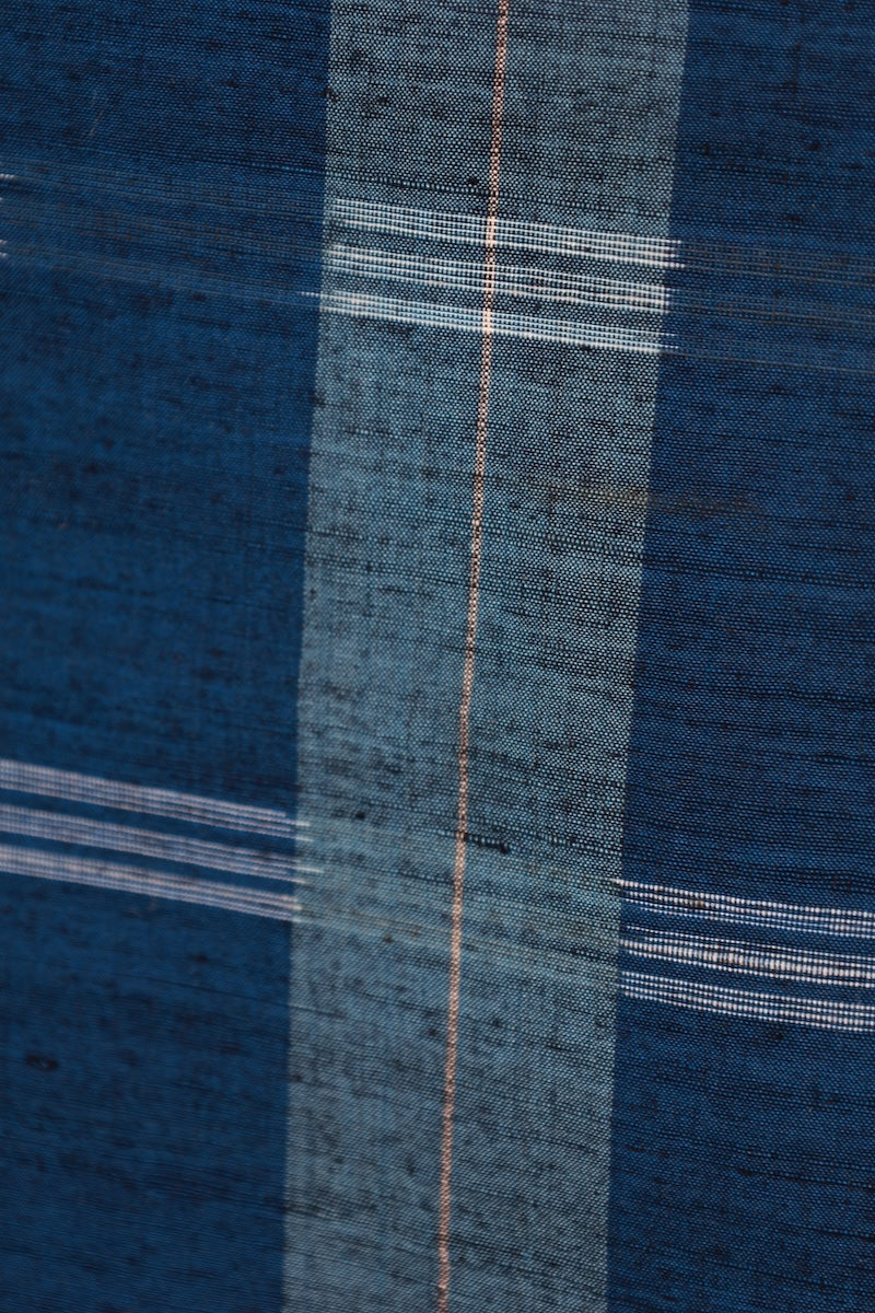 Japanese kimono used <Tsumugi> Msize silk 100% /T485