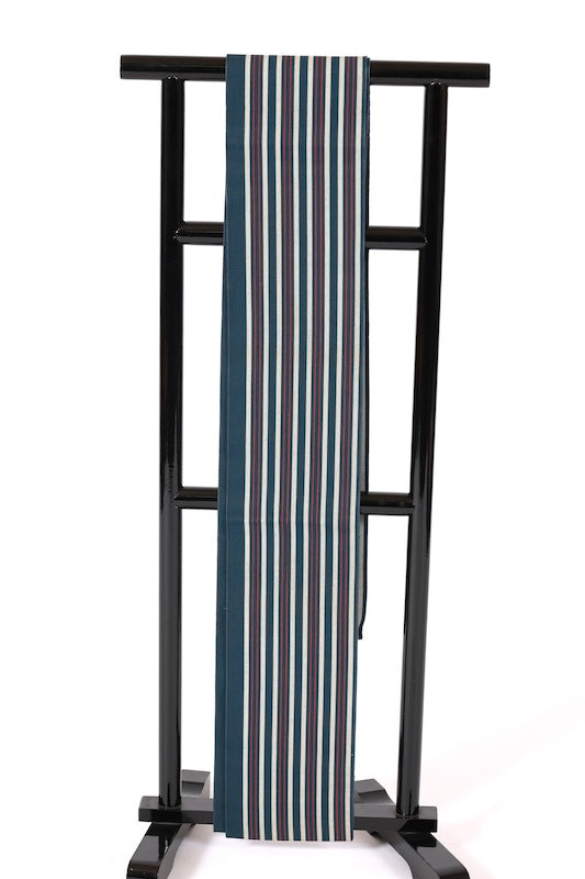 Japanese kimono sash belt (Hanhaba-obi) cotton / B218