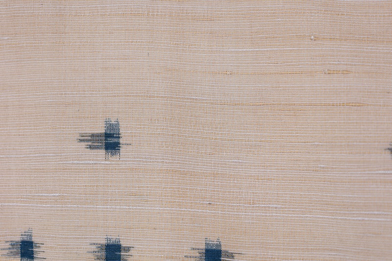Japanese kimono used <Tsumugi> M-size silk 100% /B959