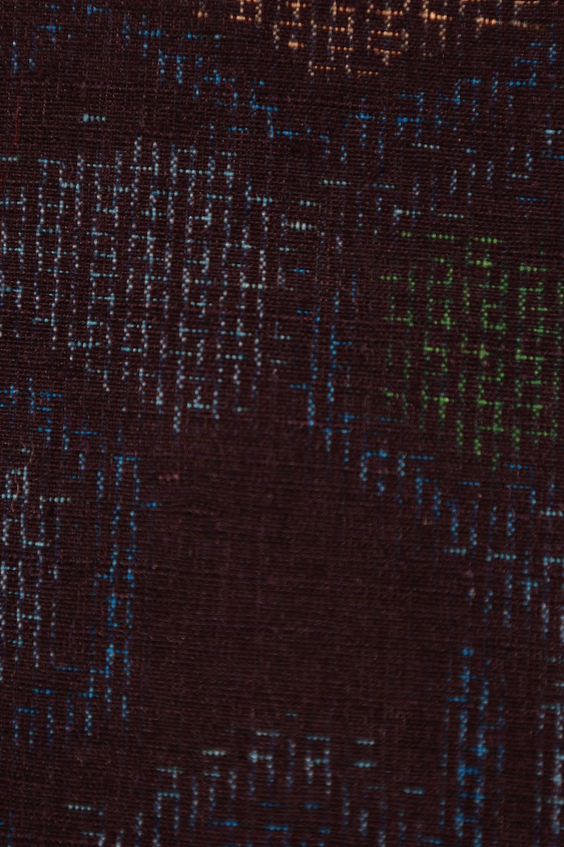 Japanese kimono used <Tsumugi> Ssize silk 100% /T484