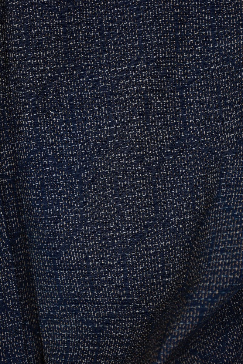 Japanese kimono used <Tsumugi> Msize silk 100% /T492