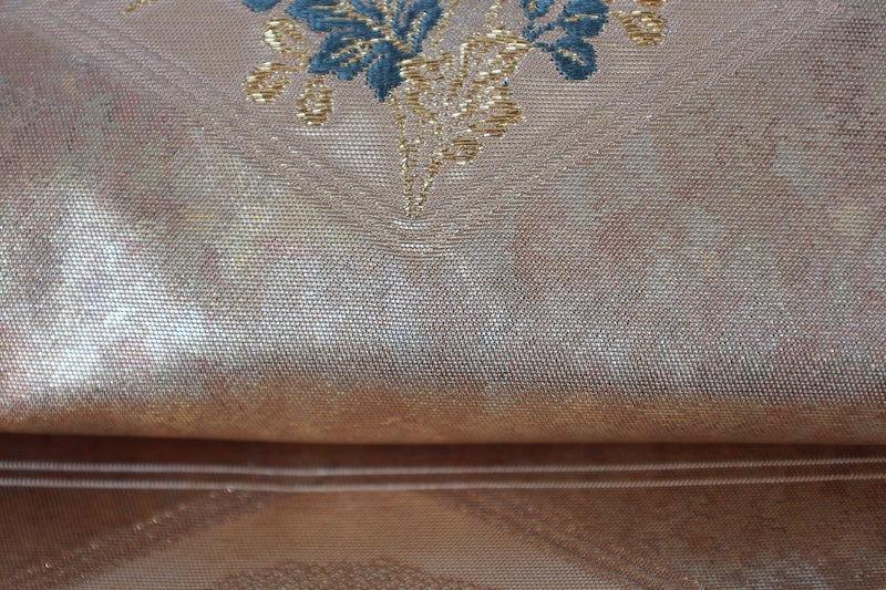 Japanese used sash belt (Nagoya-obi) 100% silk /B982