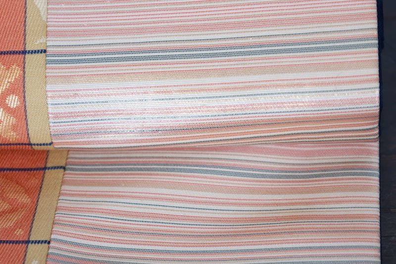 Japanese used sash belt (Nagoya-obi) 100% silk /B1009