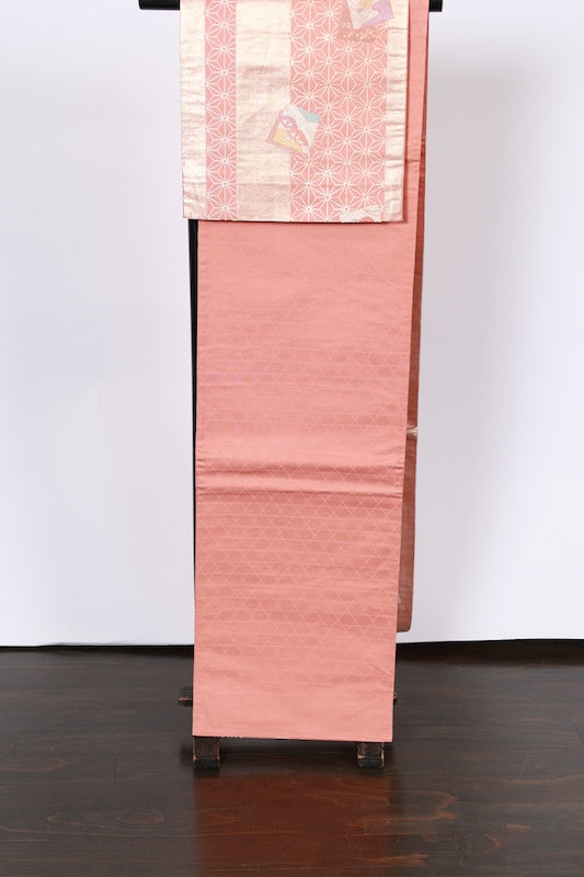 Japanese used sash belt (Nagoya-obi) 100% silk /B991