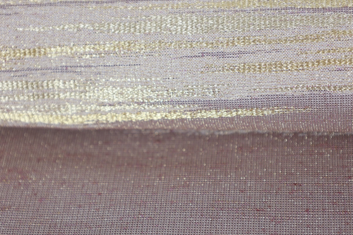 Japanese used sash belt (Hukuro-obi) 100% silk /B987