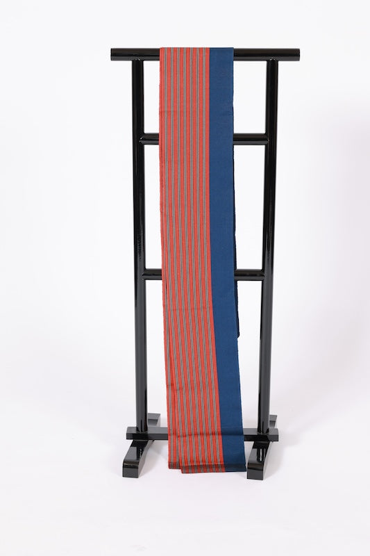 Japanese kimono sash belt (Hanhaba-obi) silk / B257