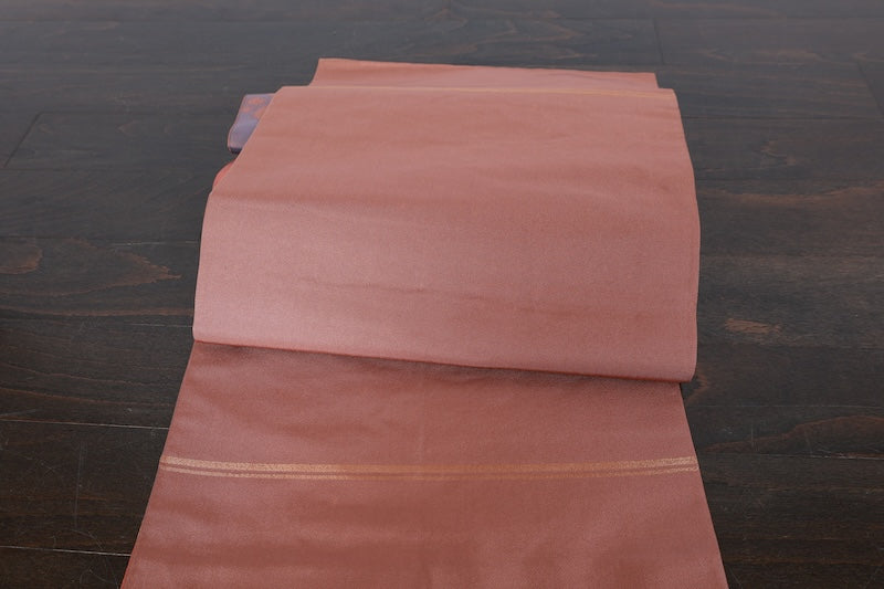 Japanese used sash belt (Hukuro-obi) 100% silk /B1008