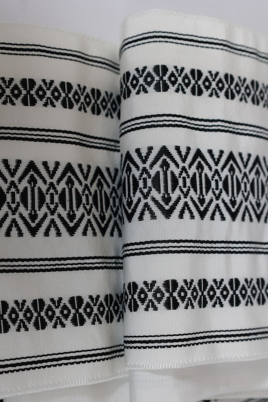 Japanese kimono sash belt (Hanhaba-obi) polyester / B259