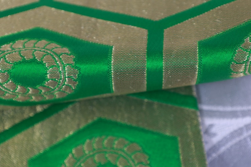 Japanese kimono sash belt (Hanhaba-obi) polyester / B260