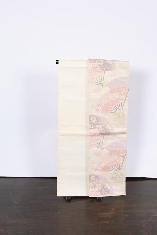 Japanese used sash belt (hukuro-obi) 100% silk /B1004