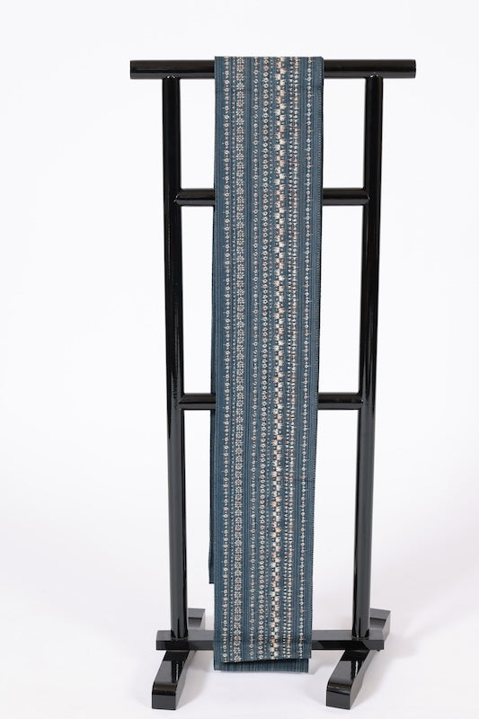 Japanese kimono sash belt (Hanhaba-obi) polyester / B266