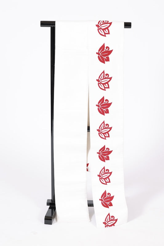Japanese kimono sash belt (Hanhaba-obi) cotton / B267