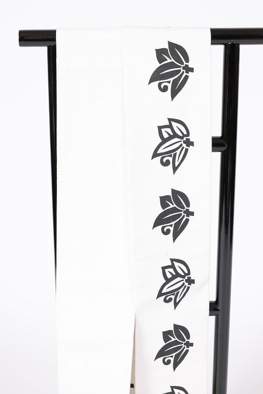 Japanese kimono sash belt (Hanhaba-obi) cotton / B268