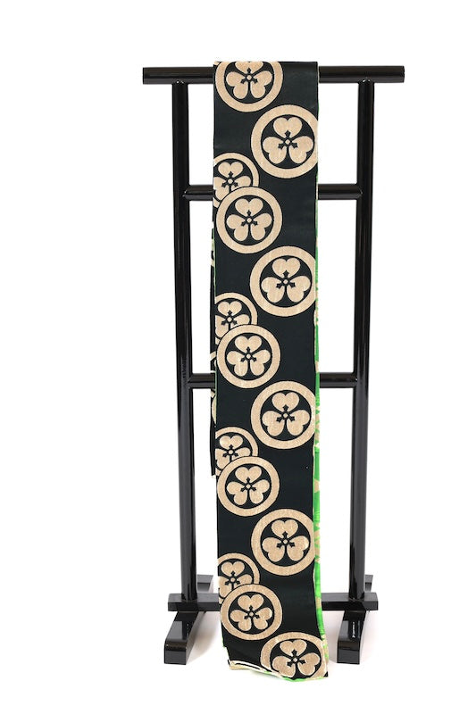 Japanese kimono sash belt (Hanhaba-obi) polyester / B276