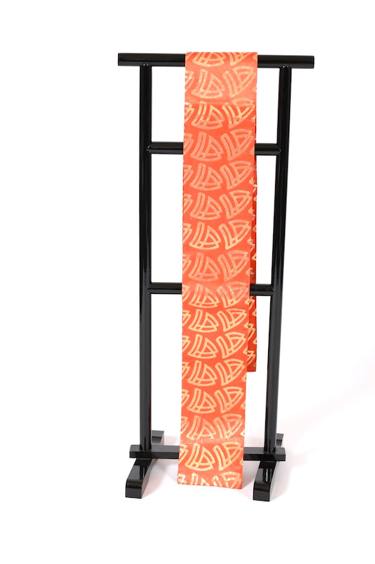 Japanese kimono sash belt (Hanhaba-obi) polyester / B277