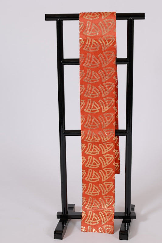 Japanese kimono sash belt (Hanhaba-obi) polyester / B277