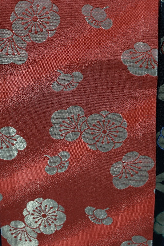 Japanese kimono sash belt (Hanhaba-obi) polyester / B278