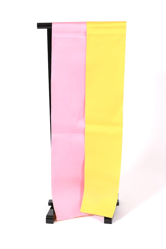 Japanese kimono sash belt (Hanhaba-obi) polyester / B283