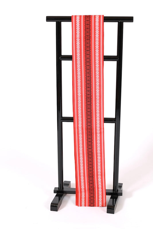 Japanese kimono sash belt (Hanhaba-obi) wool / B284