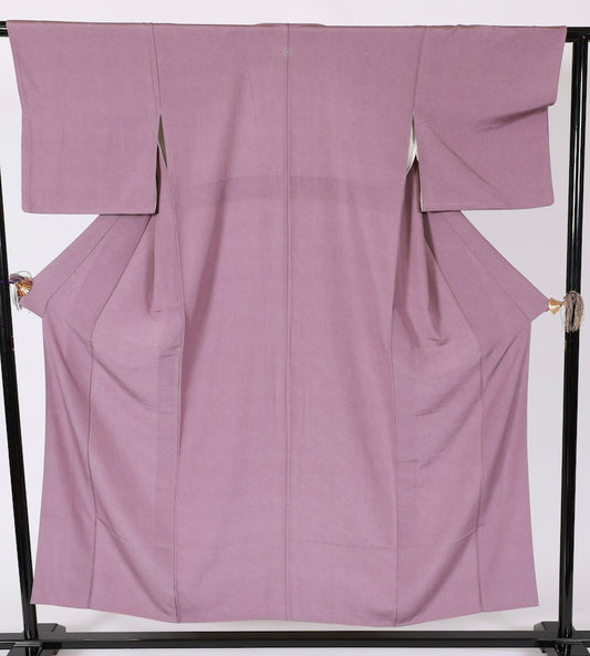 Japanese kimono used <Komon> Msize silk 100% /T576