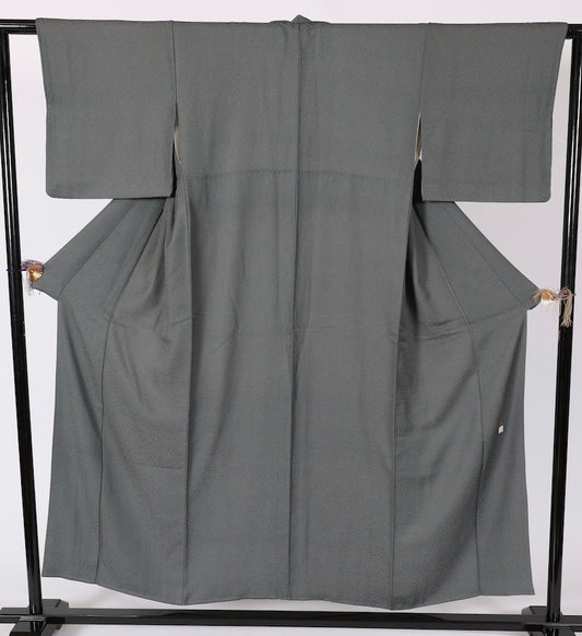 Japanese kimono used <Komon> Msize silk 100% /T575