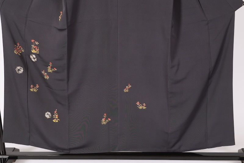 Japanese kimono used <houmongi> Msize silk 100% /T531