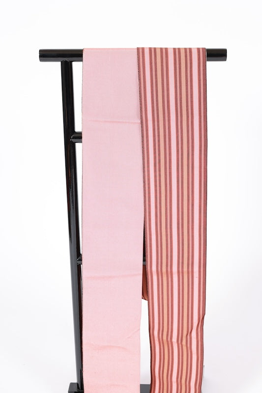 Japanese kimono sash belt (Hanhaba-obi) polyester / B286