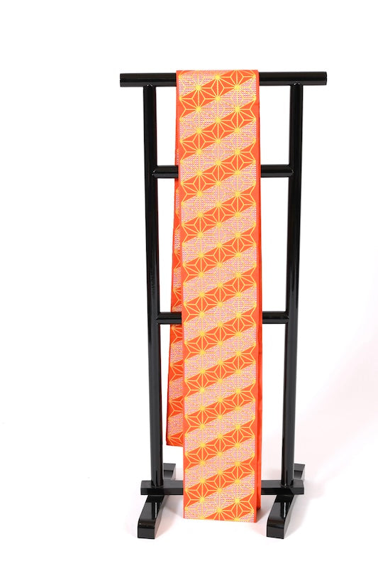 Japanese kimono sash belt (Hanhaba-obi) polyester / B287