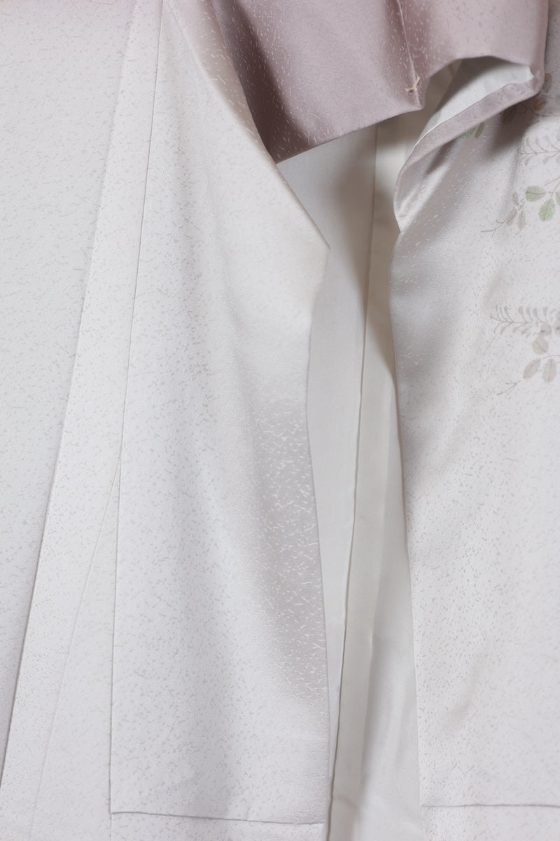 Japanese kimono used <houmongi> Ssize silk 100% /T529